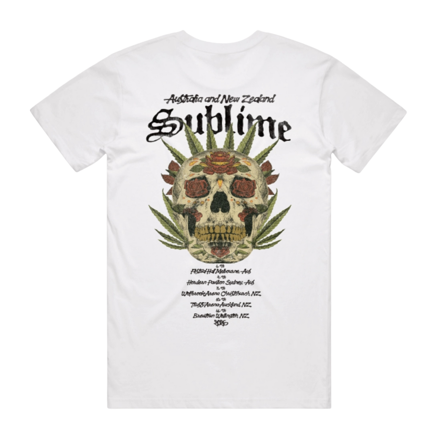 Skull White Tour Tee