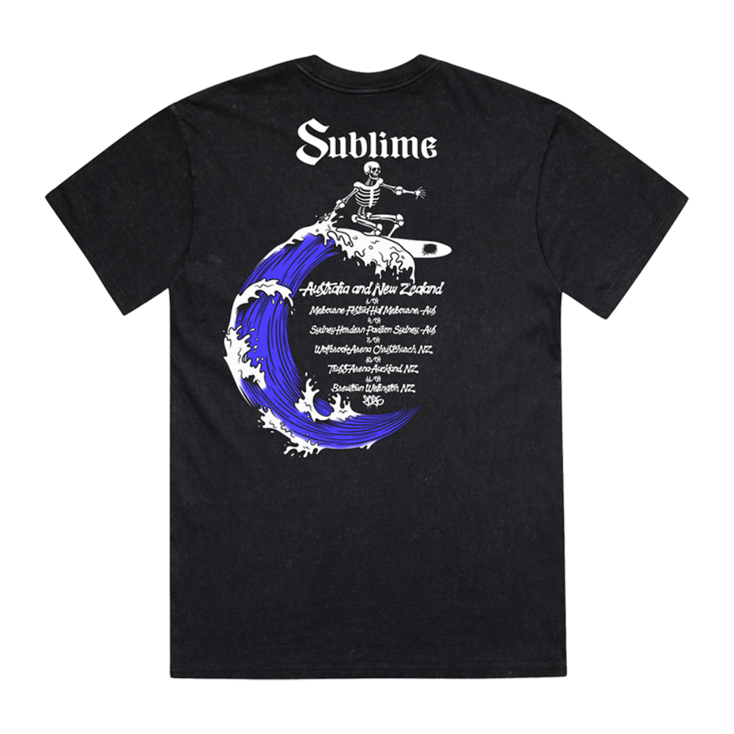 Surfing Skeleton Tour Tee