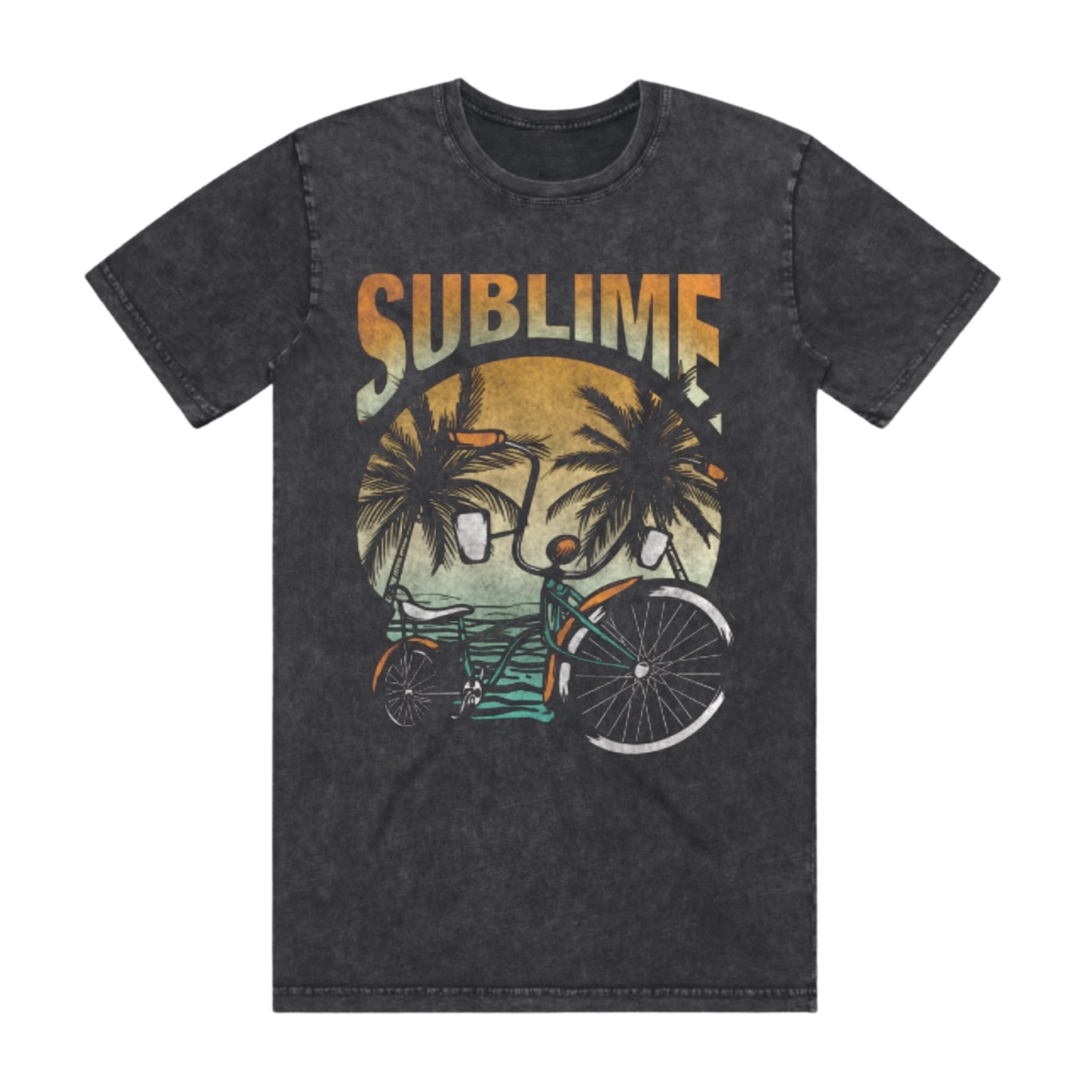 Bike Stone Washed Tour Tee