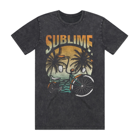 Bike Stone Washed Tour Tee