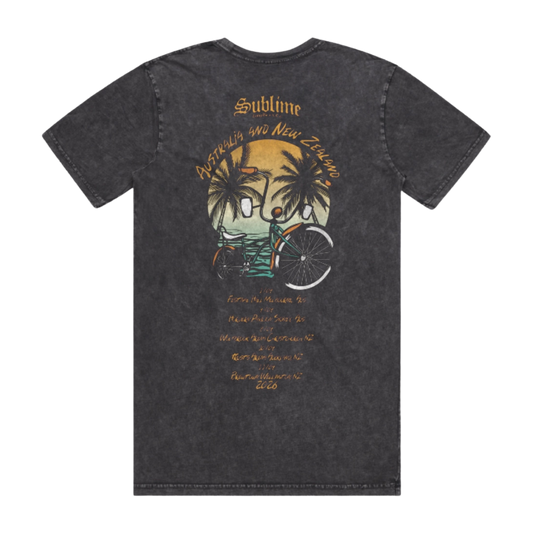 Bike Stone Washed Tour Tee