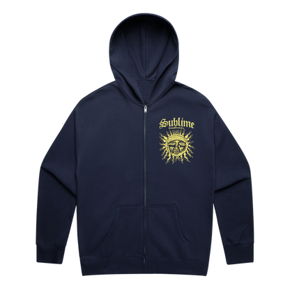 Navy 2026 Tour Zip Hoodie