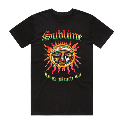 Sun Logo Black Tour Tee