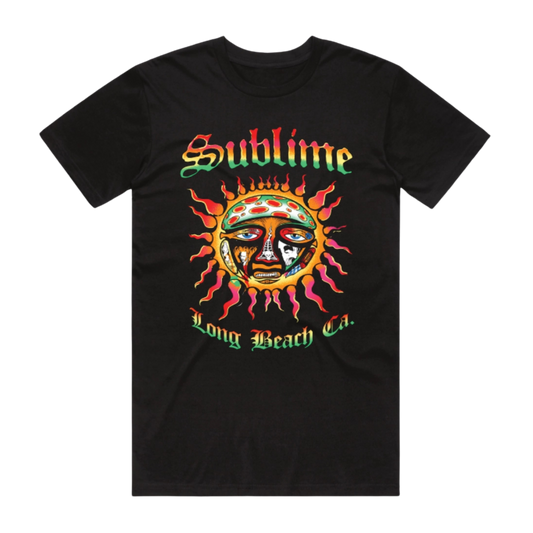 Sun Logo Black Tour Tee