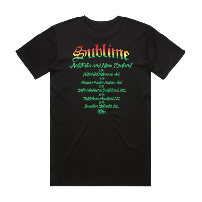 Sun Logo Black Tour Tee